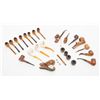 Image 1 : Large lot of misc. smoking pipes and pipe bowls; a  lifetime collection.   Est.:  $75-$150.