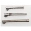 Image 1 : Lot of 3 semi-auto pistol barrels only including a  5” .45HP barrel with very good bore, a 6” .40 S&