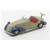Image 1 : All metal wind-up early toy car approx. 10” long x  4” wide, majority of original paint remaining;