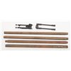 Image 1 : Lot of 4 barrel blanks and 2 retractable bi-pods.      Est.:  $50-$100.
