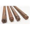 Image 2 : Lot of 4 barrel blanks and 2 retractable bi-pods.      Est.:  $50-$100.