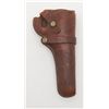 Image 5 : Lot of two leather holsters, one a Hunter brand  for a double action revolver, the other, a US flap