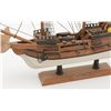 Image 12 : Lot of 2 wood models of square rigger ships  including one of the famous Mayflower, each  approx. 17