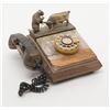 Image 1 : At one time, this deluxe rotary telephone was no  doubt the prize of a business executive with its