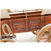 Image 3 : Great Ghirardelli Chocolate Co. advertiser in form  of a covered wagon approx. 21” long including  h