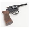 Image 8 : H & R Trapper Model DA revolver, .22RF3-1/2”  octagon barrel, blue finish, checkered target wood  gr