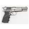 Image 1 : FEG Model PJK-9HP DA semi-auto pistol, 9mm cal.,  4-3/4” barrel, blue finish, Hogue wrap around  rub