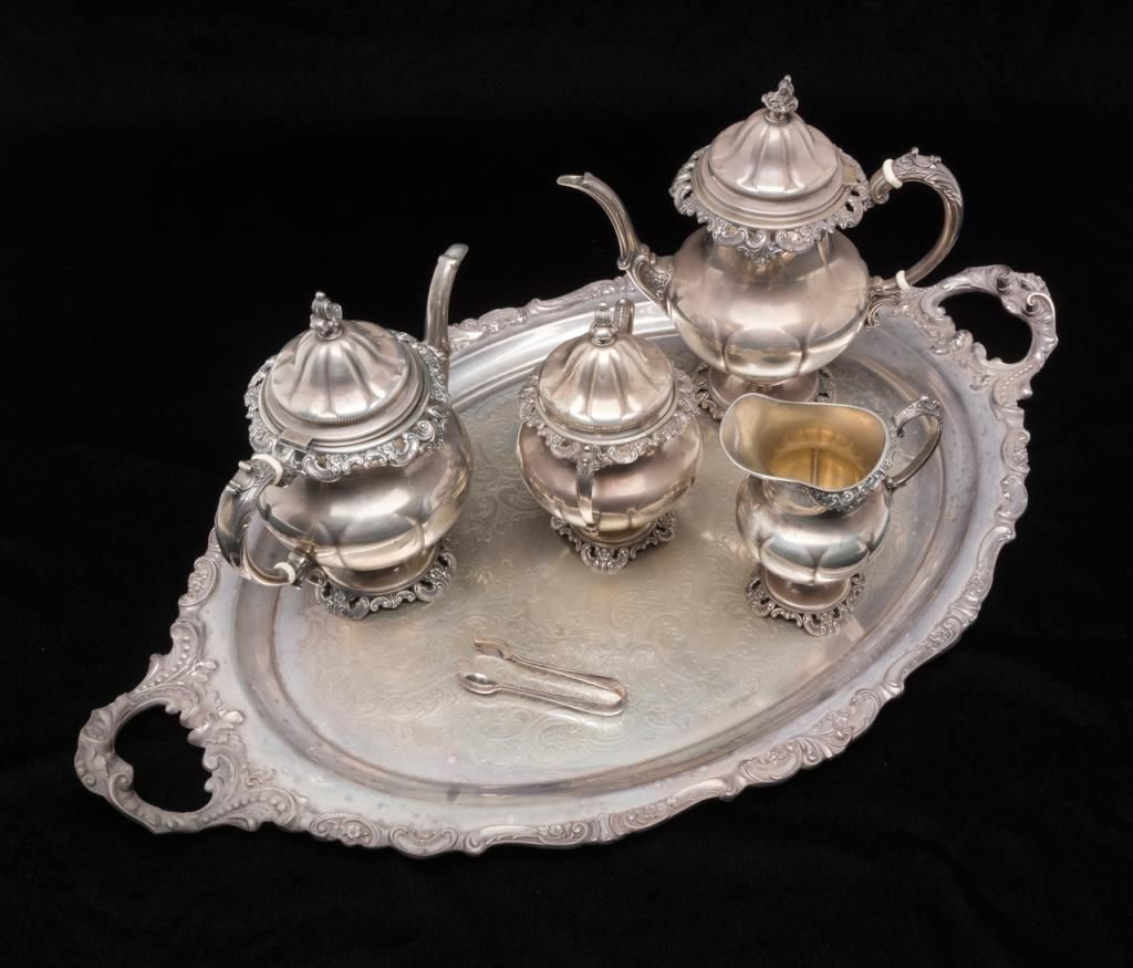 Wallace Grand Baroque Tea Service