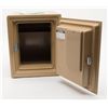 Image 2 : Heavy combination safe by Saga International,  approx. 13” wide by 17” high by 14-1/2” deep  (exteri