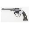 Image 2 : Colt Police Positive DA revolver, .38 cal., 5”  barrel, blue finish, checkered hard rubber grips,  #