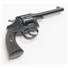 Image 8 : Colt Police Positive DA revolver, .38 cal., 5”  barrel, blue finish, checkered hard rubber grips,  #