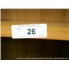 Image 2 : WOOD SHELF CABINET