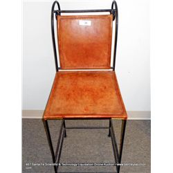 METAL & LEATHER CHAIR