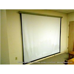 SINGER PROJECTION SCREEN