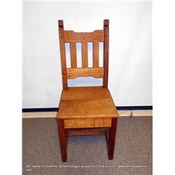 CARVED WOOD CHAIR