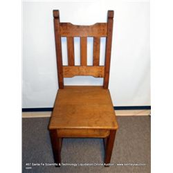 CARVED WOOD CHAIR