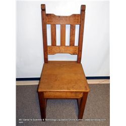 CARVED WOOD CHAIR
