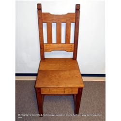 CARVED WOOD CHAIR