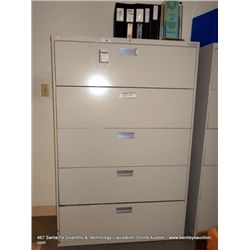 5-DRAWER METAL FILING CABINET