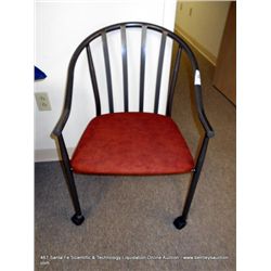 METAL & CUSHION CHAIR