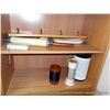 Image 3 : WOOD SHELF WITH MISCELLANEOUS HARDWARE