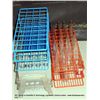 Image 2 : LAB GLASS TUBES W/ HOLDERS