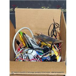 BOX: MISCELLANEOUS HARDWARE WIRE CONNECTORS