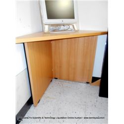 CORNER COMPUTER TABLE- WOOD