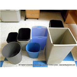 LOT: MISCELLANEOUS WASTE BASKETS