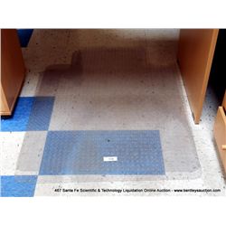 PLASTIC OFFICE MATS