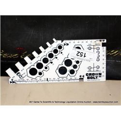 CROWN BOLT SIZE GAGE