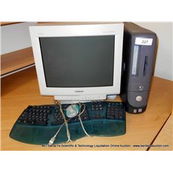 DELL DIMENSION 4500S P-4 CPU W/ MONITOR KEYBOARD & MOUSE