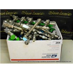 BOX: MISCELLANEOUS AIR GAS FLOW VALVES-FITTINGS FITTINGS