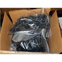 BOX: MISCELLANEOUS GLASSWARE CAPS