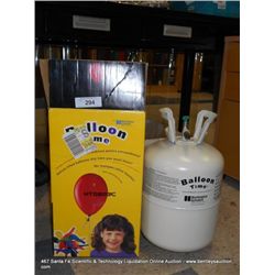 WC UN1046 HELIUM COMPRESSED TANK FOR BALLOONS