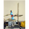 Image 1 : SLATE BASE LAB STAND W/ CLAMP