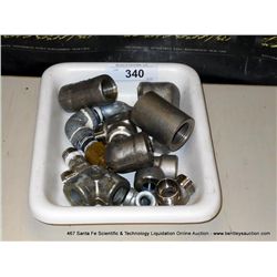 BIN: MISCELLANEOUS METAL PIPE FITTINGS