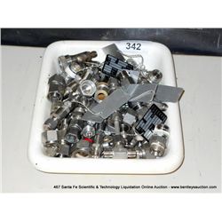 BIN: MISCELLANEOUS METAL PIPE FITTINGS & VALVE FITTINGS
