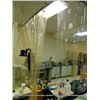 Image 2 : CEILING MOUNTED PLASTIC CURTAIN ENCLOSURE
