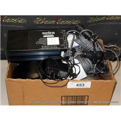 BOX: MISCELLANEOUS ELECTRONICS-GAUGES, CONNECTORS & TRANSDUCER