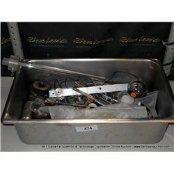 METAL TUB: MISCELLANEOUS LAB HARDWARE