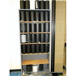 WOODEN RACK W/ SPOOLS