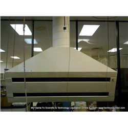 FUME HOOD W/BLOWER ON ROOF ----->BUYER MUST REMOVE  BLOWER ON TOP<-----