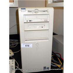 DELL P III W/ 17" MONITOR W/ APC UPS
