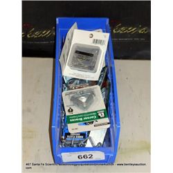 BIN: SCREWS & BRACKETS