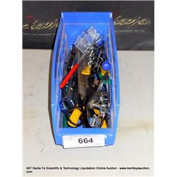 BIN: MISCELLANEOUS LAB TOOLS
