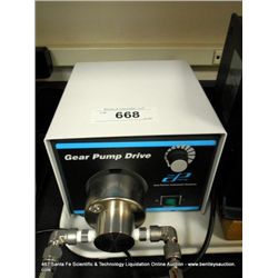 COLE-PARMER GEAR PUMP DRIVE 75211-10 .07HP