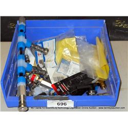 BIN: MISCELLANEOUS SWAGELOK TUBE FITTINGS