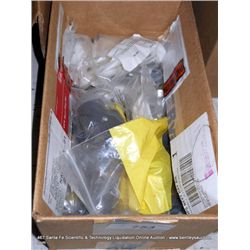 BOX: MISCELLANEOUS PVC PARTS