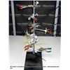 Image 1 : SLATE BASE LAB STAND W/ LAB CLAMPS
